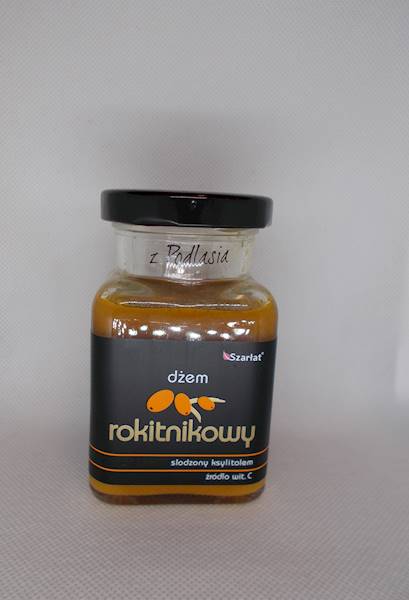 Dżem rokitnikowy słodzony ksylitolem 150g Szarłat