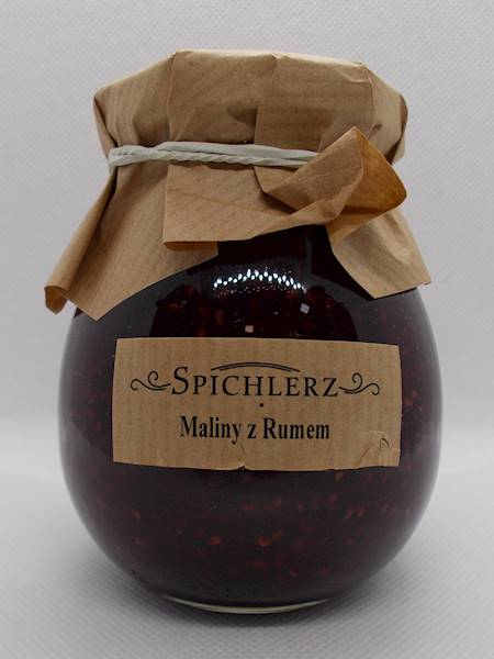 Maliny z rumem 330g Spichlerz