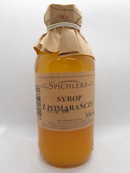 Syrop z pomarańczy 330ml Spichlerz