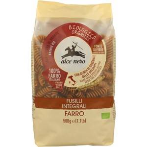 BIO Makaron orkiszowy razowy fusilli 500g AlceNero
