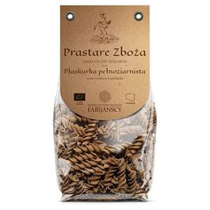 BIOMakaron z płaskurki pełnoziarnisty świderek250g