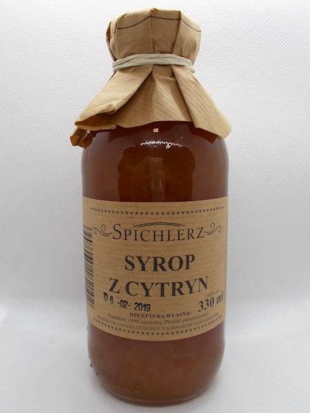 Syrop z cytryn 330ml Spichlerz