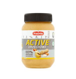 Masło orzechowe ACTIVE 100% 470g Primavika