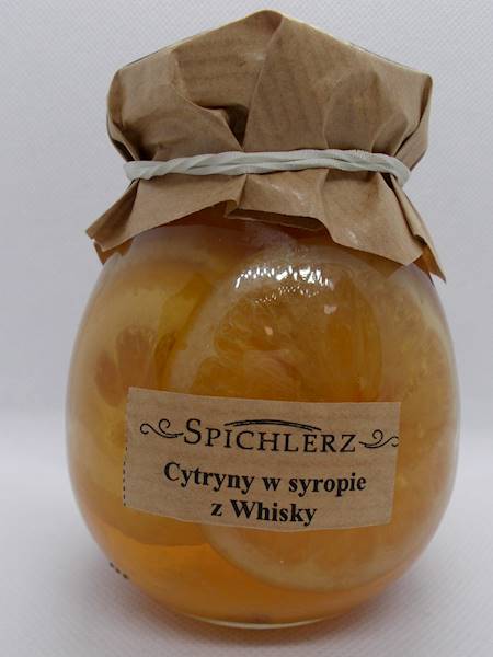 Cytryny w syropie z whisky 290g Spichlerz