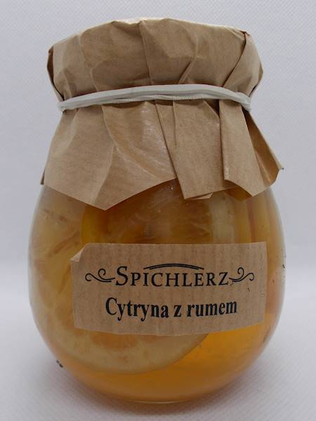 Cytryny w syropie z rumem 290g Spichlerz