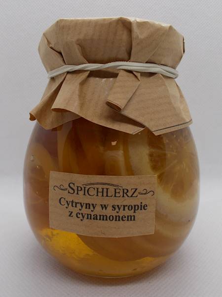 Cytryny w syropie z cynamonem 290g Spichlerz