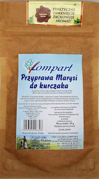 Przyprawa Marysi do kurczaka 50g Lompart