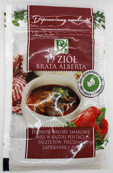 19 Ziół Brata Alberta przyprawa 25g Radix-Bis