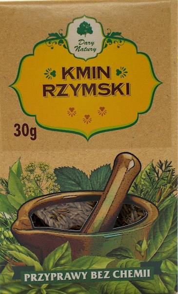 Kmin rzymski (kartonik) 30g Dary Natury