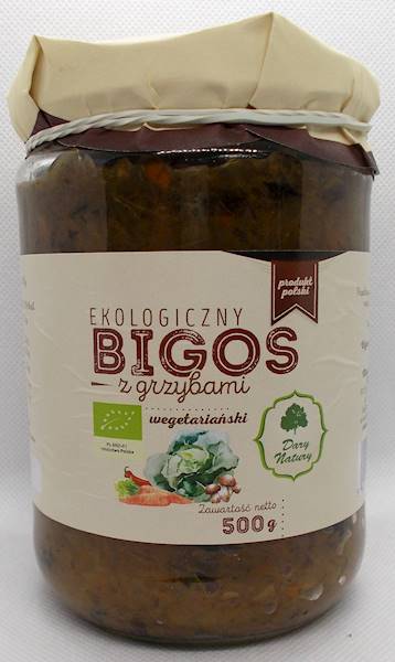 EKO Bigos wegetariański z grzybami 500g Dary Natur