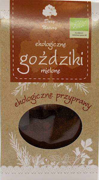 BIO Goździki mielone 30g, Dary Natury