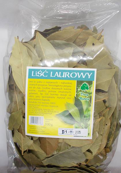Liść laurowy 100g Dary Natury