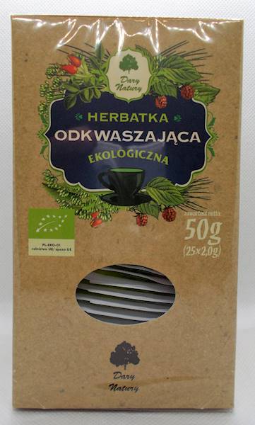 EKO Herbata odkwaszająca 25x2g Dary Natury