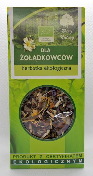 EKO Herbata dla żołądkowców 50g Dary Natury