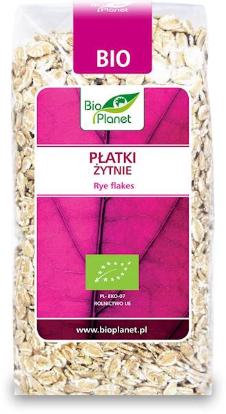 BIO Płatki żytnie 300g BIO Planet