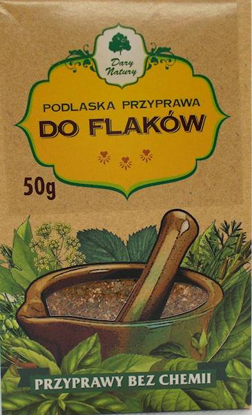Podlaska przyprawa do flaków 50g Dary Natury