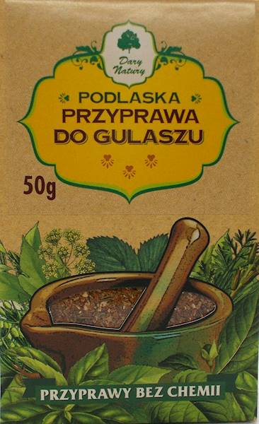 Podlaska przyprawa do gulaszu 50g Dary Natury
