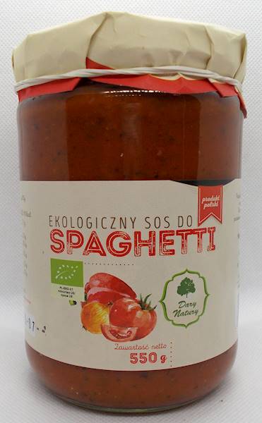 EKO Sos do spaghetti 550g Dary Natury