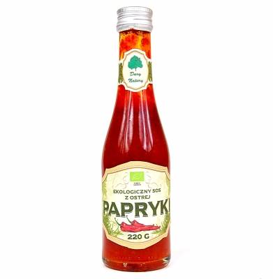 EKO Sos z ostrej papryki chilli 220g Dary Natury