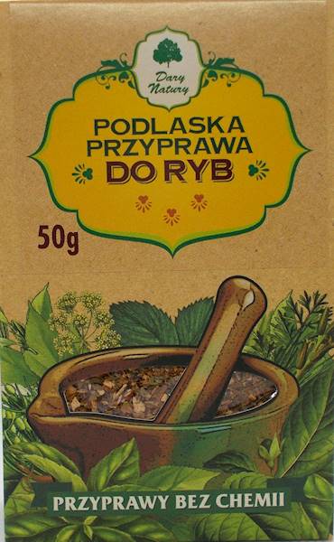 Podlaska przyprawa do ryb 50g Dary Natury