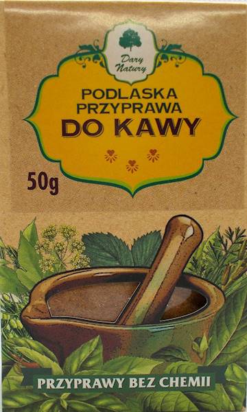 Podlaska przyprawa do kawy 50g Dary Natury