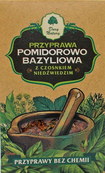 Przyprawa pomidorowo-bazyliowa z czosnkiem niedźw.
