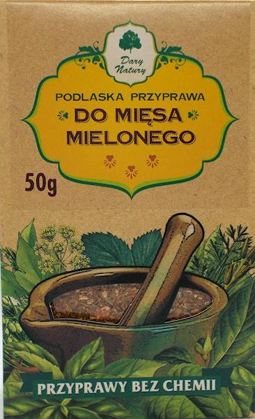 Podlaska przyprawa do mięsa mielonego 50g DN