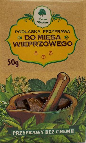 Podlaska przyprawa do mięsa wieprzowego 50g DN