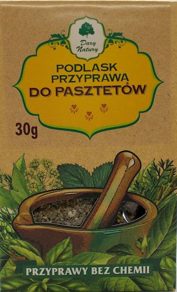 Podlaska przyprawa do pasztetów 30g Dary Natury