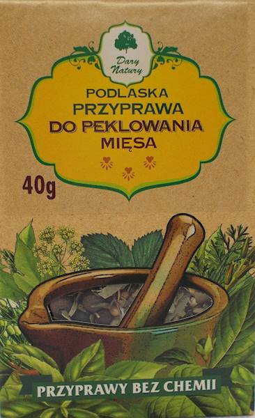 Podl. przyprawa do peklowania mięsa 40g Dary Natur