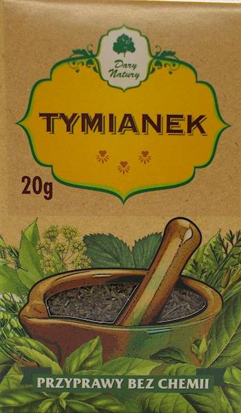 Tymianek (kartonik) 20g Dary Natury