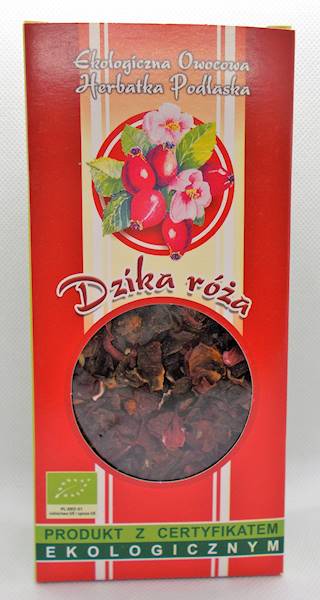 EKO Herbata Dzika róża 100g Dary Natury