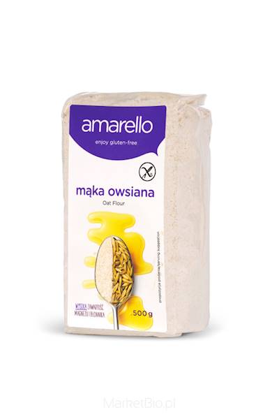 Bezglutenowa mąka owsiana 500g Amarello