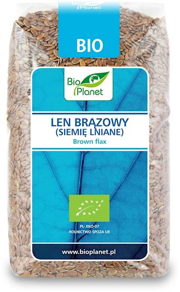 BIO Len brązowy 400g Bio Planet