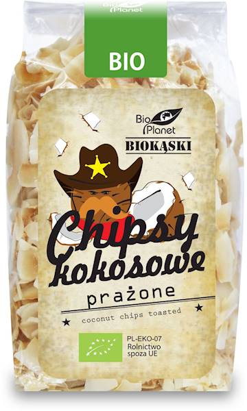 BIO Chipsy kokosowe prażone 150g Bio Planet