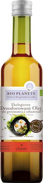 BIO Olej do gotowania i smażenia 500ml BioPlanete