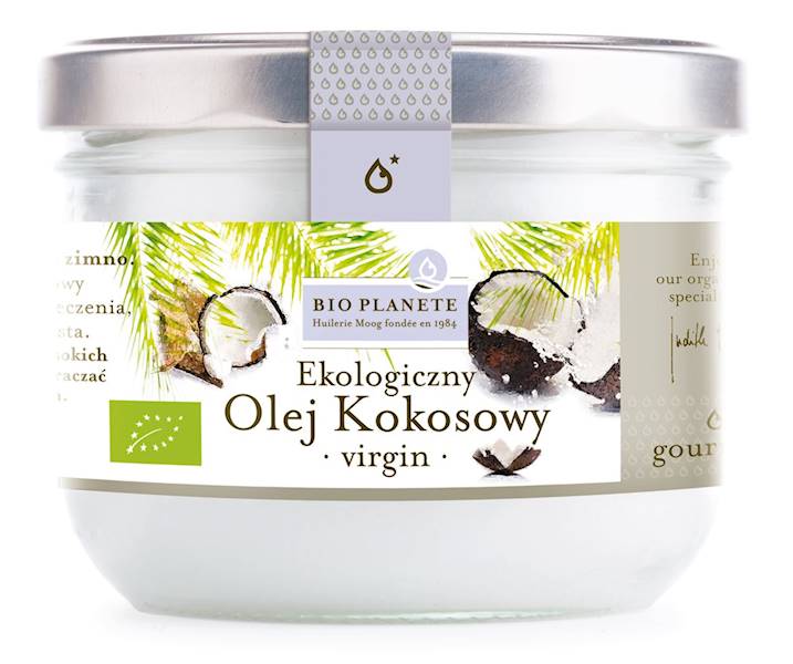BIO Olej kokosowy virgin 200ml BioPlanete