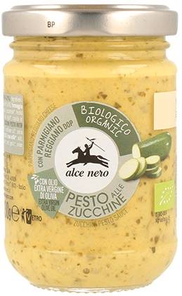 BIO Pesto z cukinii 130g Alce Nero