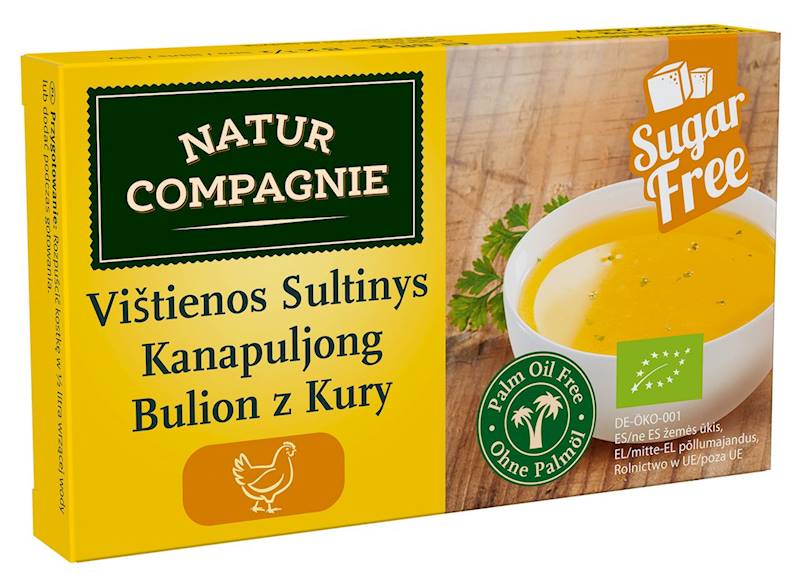 BIO Bulion kostki drobiowe b/cukru 88g