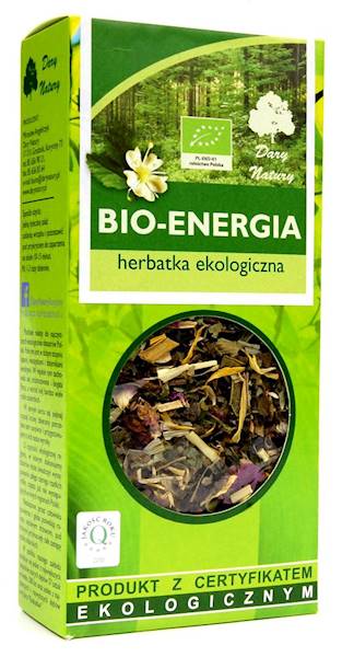 EKO Herbatka BIO-ENERGIA 50g Dary Natury