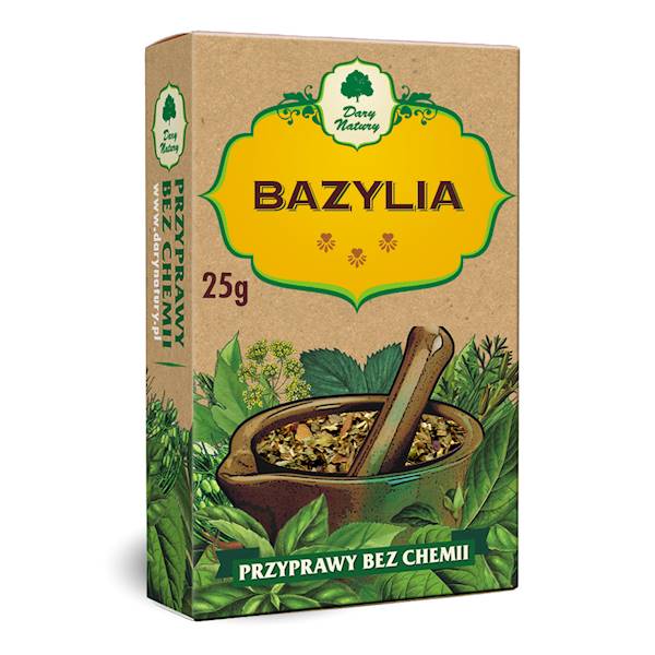 Bazylia (kartonik) 25g Dary Natury