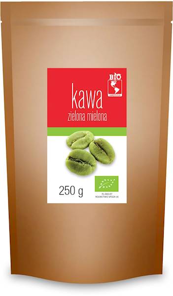 BIO Kawa zielona mielona 250g
