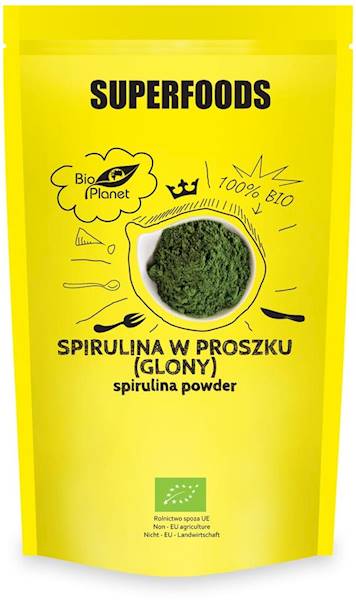 BIO Spirulina w proszku 200g Bio Planet