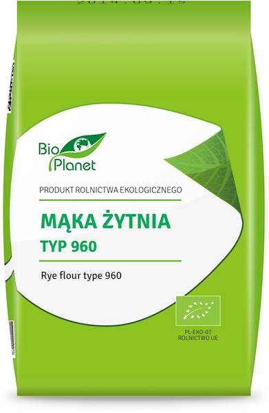BIO Mąka żytnia typ 960 1kg Bio Planet