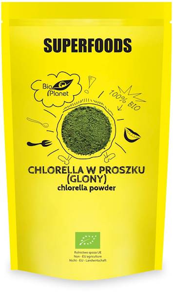 BIO Chlorella w proszku (glony) 200g Bio Planet