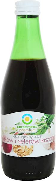BIO Sok z buraków i selerów kiszonych 300ml