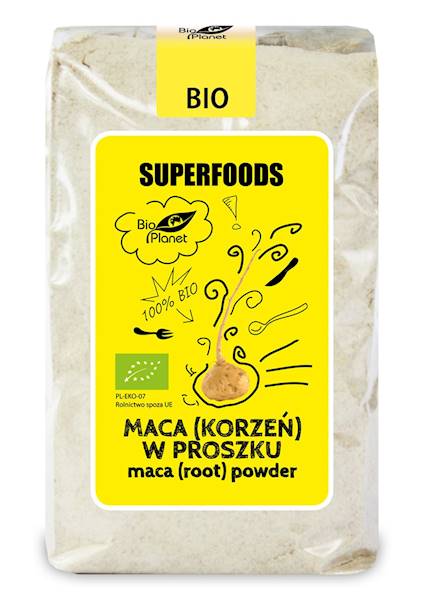 BIO MACA (korzeń) w proszku 400g Bio Planet