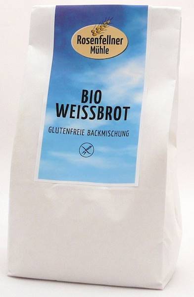 Bio b/glut. chleb biały 500g Rosenfellner Muhle