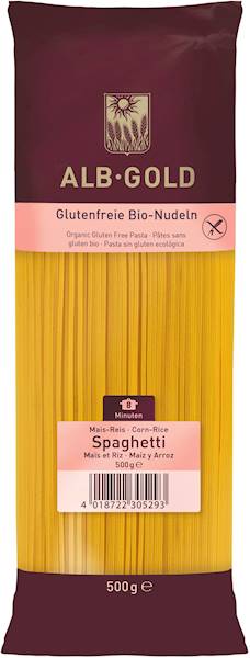 BIO Makaron b/glut. kukur.-ryż. spaghetti 500g