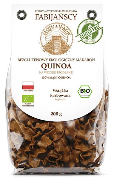 BIO Makaron quinoa wstążka karbowana 200g